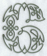 Celtic Knotwork Number 6 - 5 Inch