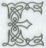 Celtic Knotwork Letter E - 5 Inch