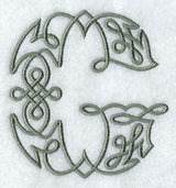 Celtic Knotwork Letter G - 5 Inch