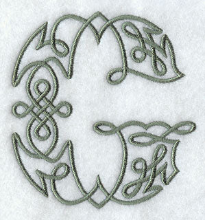 Celtic Knotwork Letter G - 5 Inch