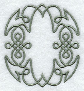 Celtic Knotwork Letter O - 5 Inch