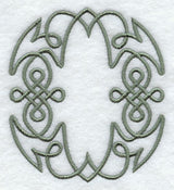 Celtic Knotwork Letter O - 5 Inch