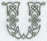 Celtic Knotwork Letter U - 5 Inch