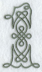 Celtic Knotwork Number 1 - 5 Inch