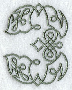 Celtic Knotwork Number 3 - 5 Inch