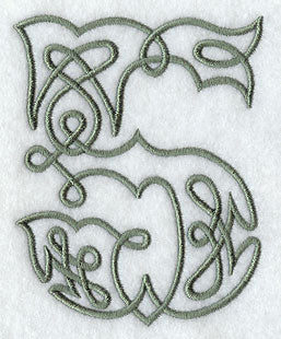 Celtic Knotwork Number 5 - 5 Inch