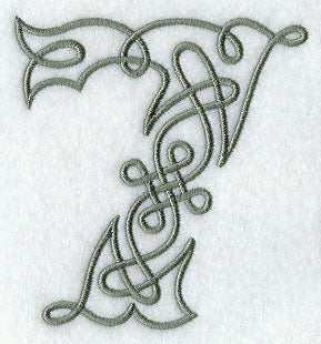 Celtic Knotwork Number 7 - 5 Inch