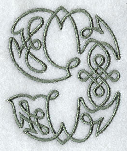 Celtic Knotwork Number 9 - 5 Inch
