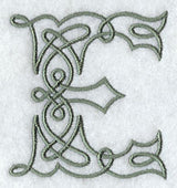 Celtic Knotwork Letter E - 5 Inch