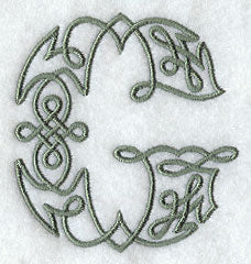 Celtic Knotwork Letter G - 5 Inch