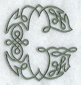 Celtic Knotwork Letter G - 5 Inch