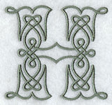 Celtic Knotwork Letter H - 5 Inch