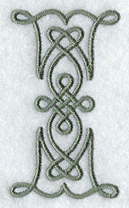 Celtic Knotwork Letter I - 5 Inch