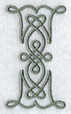 Celtic Knotwork Letter I - 5 Inch
