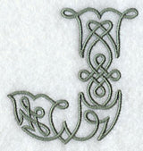 Celtic Knotwork Letter J - 5 Inch