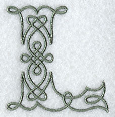 Celtic Knotwork Letter L - 5 Inch