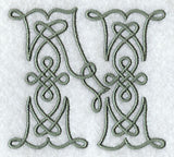 Celtic Knotwork Letter N - 5 Inch