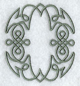 Celtic Knotwork Letter O - 5 Inch