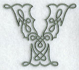 Celtic Knotwork Letter Y - 5 Inch