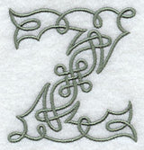 Celtic Knotwork Letter Z - 5 Inch