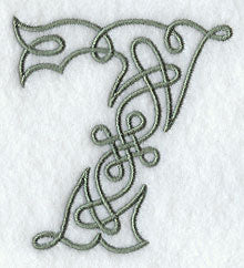 Celtic Knotwork Number 7 - 5 Inch