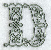 Celtic Knotwork Letter D - 5 Inch