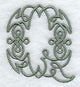 Celtic Knotwork Letter Q - 5 Inch