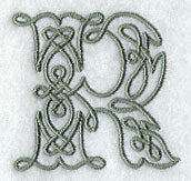 Celtic Knotwork Letter R - 5 Inch