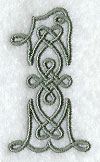 Celtic Knotwork Number 1 - 5 Inch