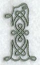 Celtic Knotwork Number 1 - 5 Inch