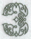Celtic Knotwork Number 3 - 5 Inch