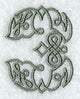 Celtic Knotwork Number 3 - 5 Inch