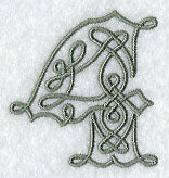 Celtic Knotwork Number 4 - 5 Inch