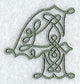Celtic Knotwork Number 4 - 5 Inch