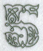Celtic Knotwork Number 5 - 5 Inch
