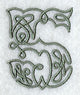 Celtic Knotwork Number 5 - 5 Inch