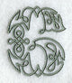 Celtic Knotwork Number 6 - 5 Inch