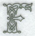Celtic Knotwork Letter F - 5 Inch