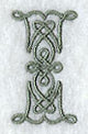 Celtic Knotwork Letter I - 5 Inch