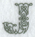 Celtic Knotwork Letter J - 5 Inch