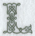Celtic Knotwork Letter L - 5 Inch