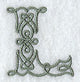 Celtic Knotwork Letter L - 5 Inch