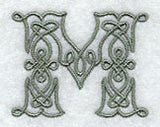 Celtic Knotwork Letter M - 5 Inch