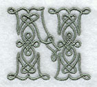 Celtic Knotwork Letter N - 5 Inch