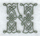 Celtic Knotwork Letter N - 5 Inch