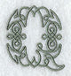 Celtic Knotwork Letter Q - 5 Inch