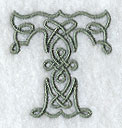 Celtic Knotwork Letter T - 5 Inch