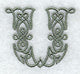 Celtic Knotwork Letter U - 5 Inch