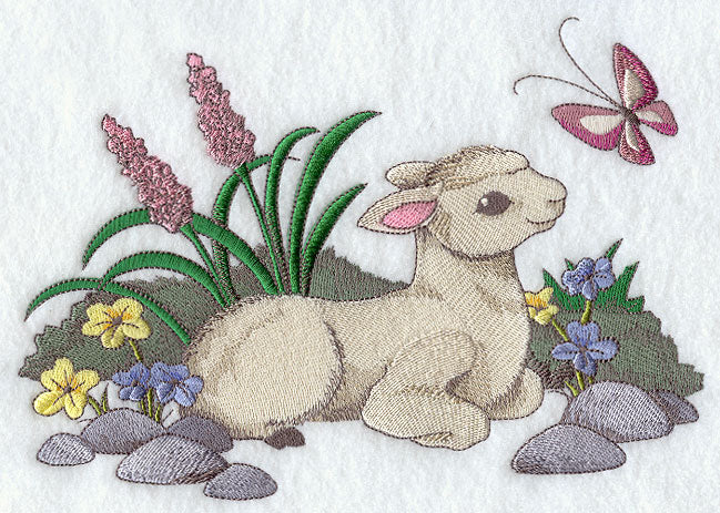 Lamb and Butterfly