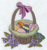 Easter Eggs Basket
